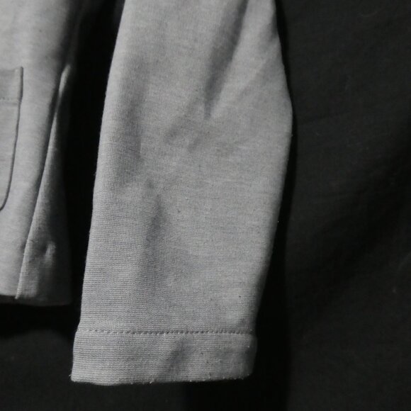 H&M | 7-8 years | Grey Dress Jacket | Button-Up Front | Pink Flower and Bow - Picture 10 of 15